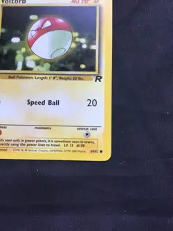 Pokemon Cards: Team Rocket 1st Edition Common: Voltorb 69/82 - Image 4