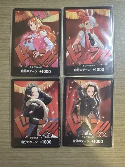 One Piece TCG Nami, Boa, Robin, Uta Foil Don!! Card set Heroines edition EB03 - Image 1
