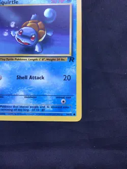 Pokemon Cards: Team Rocket 1st Edition Common: Squirtle 68/82 - Image 4