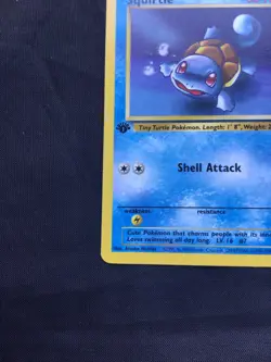 Pokemon Cards: Team Rocket 1st Edition Common: Squirtle 68/82 - Image 5