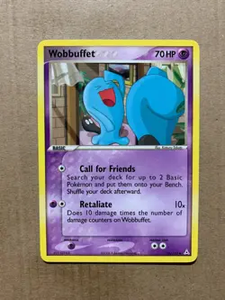 Wobbuffet 56/110 EX Holon Phantoms - Uncommon Pokemon Card - NM/Mint - Image 1