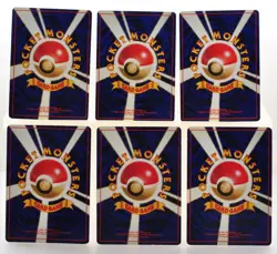 Alakazam Base Set 065 Holo Rare Excellent Japanese Pokemon Card Set of 6 #5 - Image 3