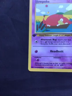 Pokemon Cards: Team Rocket 1st Edition Common: Slowpoke 67/82 - Image 5