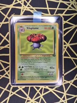 🔥 Vileplume 31/64 🔥 Original Non Holo Rare Jungle Set Pokemon Card WOTC 1999 - Image 1