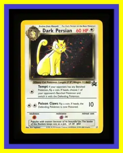 Dark Persian - Promo 17 - Black Star Promo - Holo Promo - Pokemon Card - Image 1