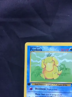 Pokemon Cards: Team Rocket 1st Edition Common: Psyduck 65/82 - Image 2
