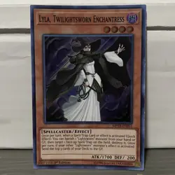 1ST EDITION LYLA, TWILIGHTSWORN ENCHANTRESS 1996 MP18-EN051 YUGIOH CARD (LP/MP) - Image 1