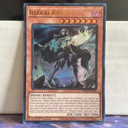 1ST EDITION ILLEGAL KNIGHT 2020 MP23-EN072 YUGIOH CARD (NM) - Image 1