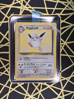 🔥 Wigglytuff 32/64 🔥 Original Non Holo Rare Jungle Set Pokemon Card WOTC 1999 - Image 1