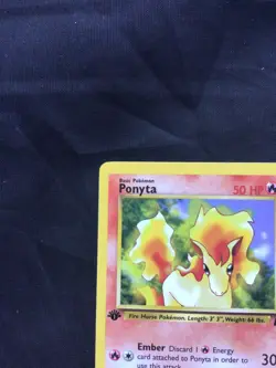 Pokemon Cards: Team Rocket 1st Edition Common: Ponyta 64/82 - Image 2