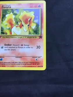 Pokemon Cards: Team Rocket 1st Edition Common: Ponyta 64/82 - Image 4