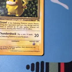 [HP] Ivy Pikachu Grey Star Hyper CoroCoro Promo Glossy Pokemon Card | English - Image 3