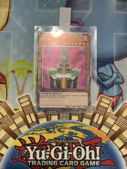 Yugioh Jinzo RA03-EN099 Platinum Secret Rare 1st Edition NM Card - Image 1