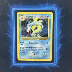 🔥 Gyarados 6/102 🔥 Original Holo Rare Base Set Pokemon Card 1999 WOTC TCG - Image 2