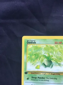 Pokemon Cards: Team Rocket 1st Edition Common: Oddish 63/82 - Image 2