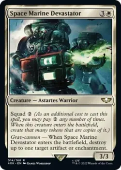 NM R - Space Marine Devastator: Universes Beyond: Warhammer 40K - Image 1