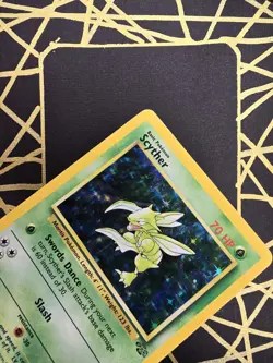 🔥 Scyther 10/64 🔥 Original Holo Rare Jungle Set Pokemon Card WOTC 1999 TCG - Image 5