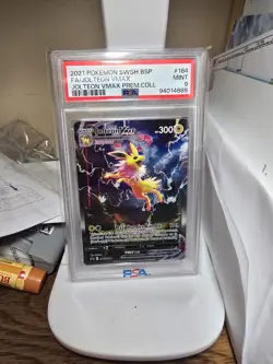 Jolteon VMAX SWSH184 SWSH: Sword & Shield Promo Cards Holo PSA 9 - Image 3
