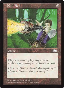 MTG - Null Rod - Weatherlight - Image 1