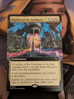 Leyline of the Guildpact (Extended Art) MTG Murders at Karlov Manor Regular NM - Image 1