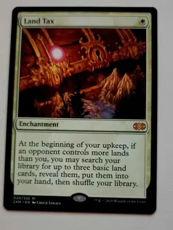 Land Tax - Double Masters - 20 / 322 Regular Mythic MTG WOTC Magic The Gathering - Image 1