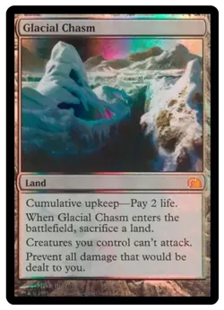 Glacial Chasm From the Vault: Realms Foil MINT- FTV - Image 1