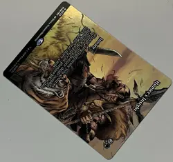 MTG Marvel Universe Hunter’s Insight Instant MYTHIC FOIL #0035 - Image 4