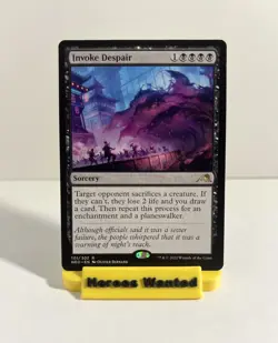 Invoke Despair R Kamigawa: Neon Dynasty 101 NM - Image 1