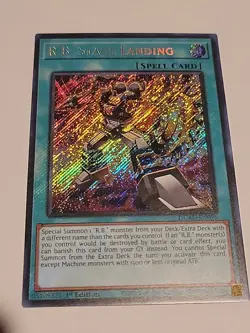 R.B. Stage Landing DUAD-EN096 Secret Rare Duelist's Advance NM 1st Ed YUGIOH - Image 1