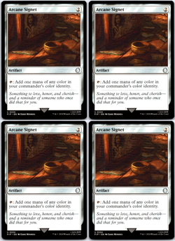 MTG 4 x Arcane Signet - Universes Beyond: Fallout - Playset - 4x x4 Near Mint - Image 1