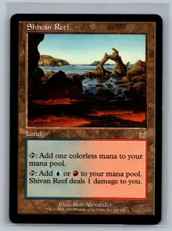 Magic The Gathering Apocalypse Shivan Reef #142/143 MTG TCG CCG - Image 1