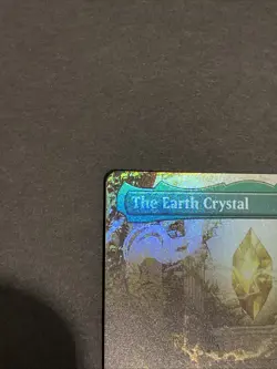 The Earth Crystal Borderless Foil R0342 Final Fantasy MTG Magic the Gathering NM - Image 2