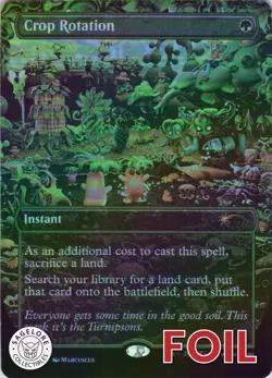 MTG Crop Rotation (3) | NM Foil | Secret Lair Countdown Kit {SLC} - Image 1