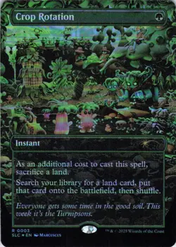 MTG Crop Rotation (3) | NM Foil | Secret Lair Countdown Kit {SLC} - Image 2