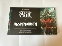 MTG Magic the Gathering Secret Lair Eddie Unchained Rainbow Foil Edition - Image 1