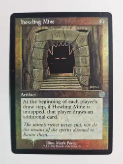 MTG: The Brothers' War: Retro Frame Artifacts: Foil Howling Mine: Nm Condition - Image 1