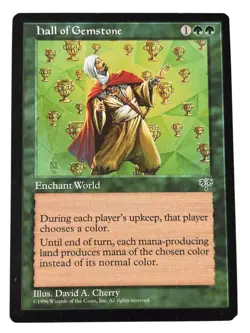 MTG Hall of Gemstone Mirage Near Mint NM Regular Vintage Old School Magic - Image 1