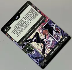 MTG Marvel’s Spider-Man Black Cat Legendary Creature RARE REGULAR #0222 - Image 4