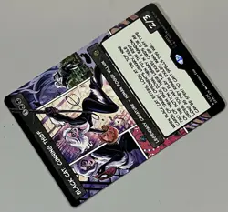 MTG Marvel’s Spider-Man Black Cat Legendary Creature RARE REGULAR #0222 - Image 5