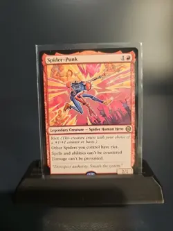 MTG Spider-Punk (92) | NM | Spider-Man {SPM} - Image 1