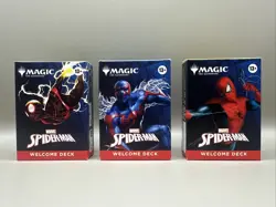 Magic: The Gathering - Marvel's Spider-Man - Welcome Decks - White, Blue & Green - Image 1