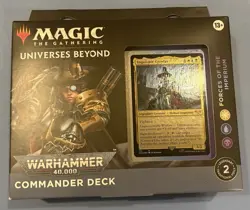 MTG Warhammer 40K Commander Deck - Forces Of The Imperium - Image 1