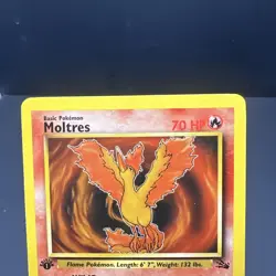 Moltres 27/62 - Non-Holo Fossil 1st Edition 1999 Pokemon TCG Card - Image 3