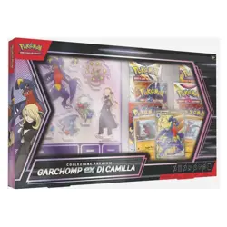 Pokemon collezione premium garchomp ex di camilla box display sealed ita - Image 3