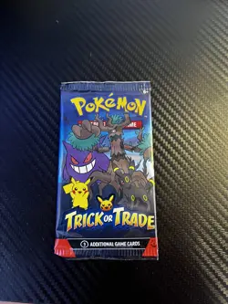 Pokemon Trick Or Trade BOOster Pack(Sealed) (1 Booster pack)2024 - Image 1