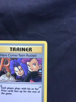 Pokemon Cards: Team Rocket 1st Edition Rare: Here Comes Team Rocket! 71/82 - Image 3