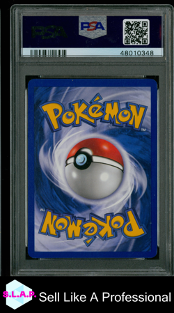 CHARIZARD POKEMON 4/130 2000 BASE 2 HOLO ENGLISH PSA 9 - Image 2