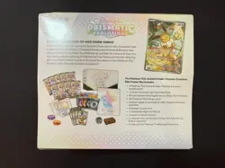 Pokemon Prismatic Evolutions ETB New/Sealed SEE PHOTOS Corner ding small - Image 3