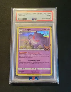 2023 Pokemon Trick or Trade Gengar #066/196 Foil PSA 9 MINT 066 - Image 3