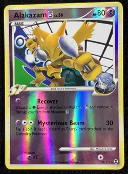 Alakazam SP Rising Rivals 38/111 Reverse Holo Vintage Pokemon TCG - NM - Image 1